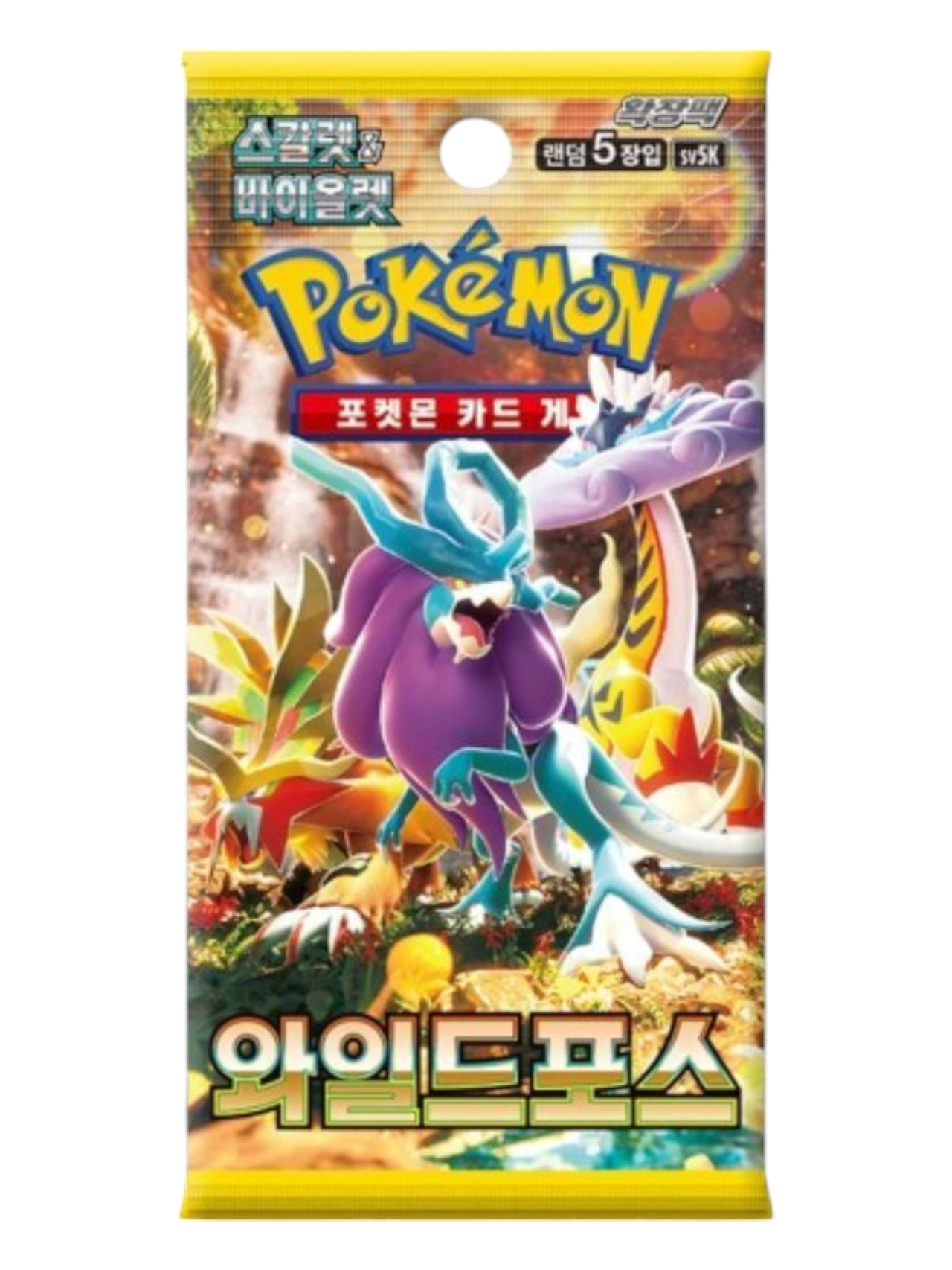 Pokemon Wild Force Booster Pack (Korean)