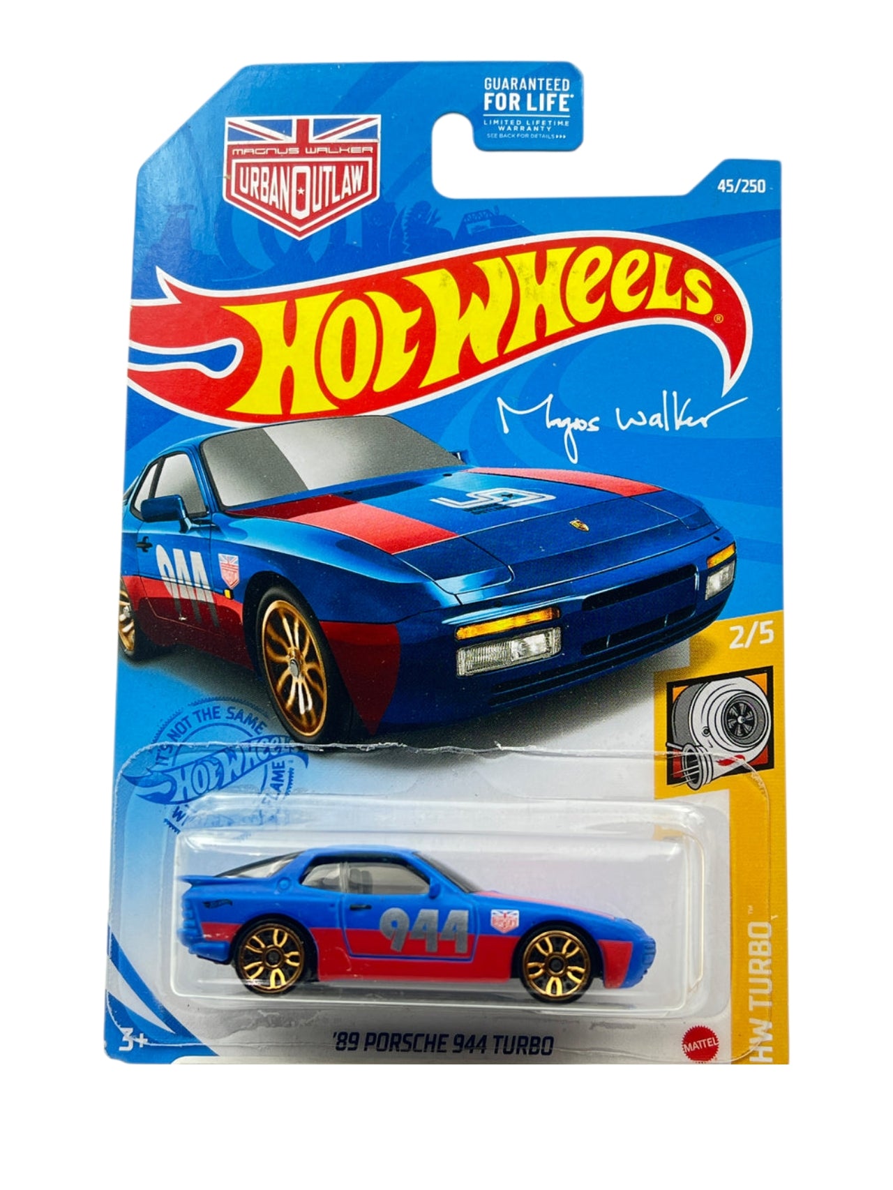 HotWheels 89 Porsche 944 Turbo Imported Mainline 1:64 Scale