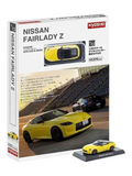 Kyosho Nissan Fairlady Z Mini Car and Book 1:64 Scale Diecast