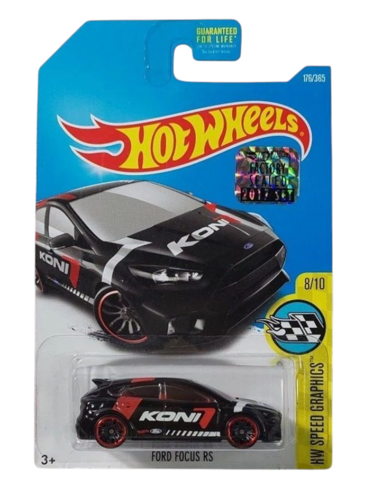 HotWheels Ford Focus RS Imported Mainline 1:64 Scale