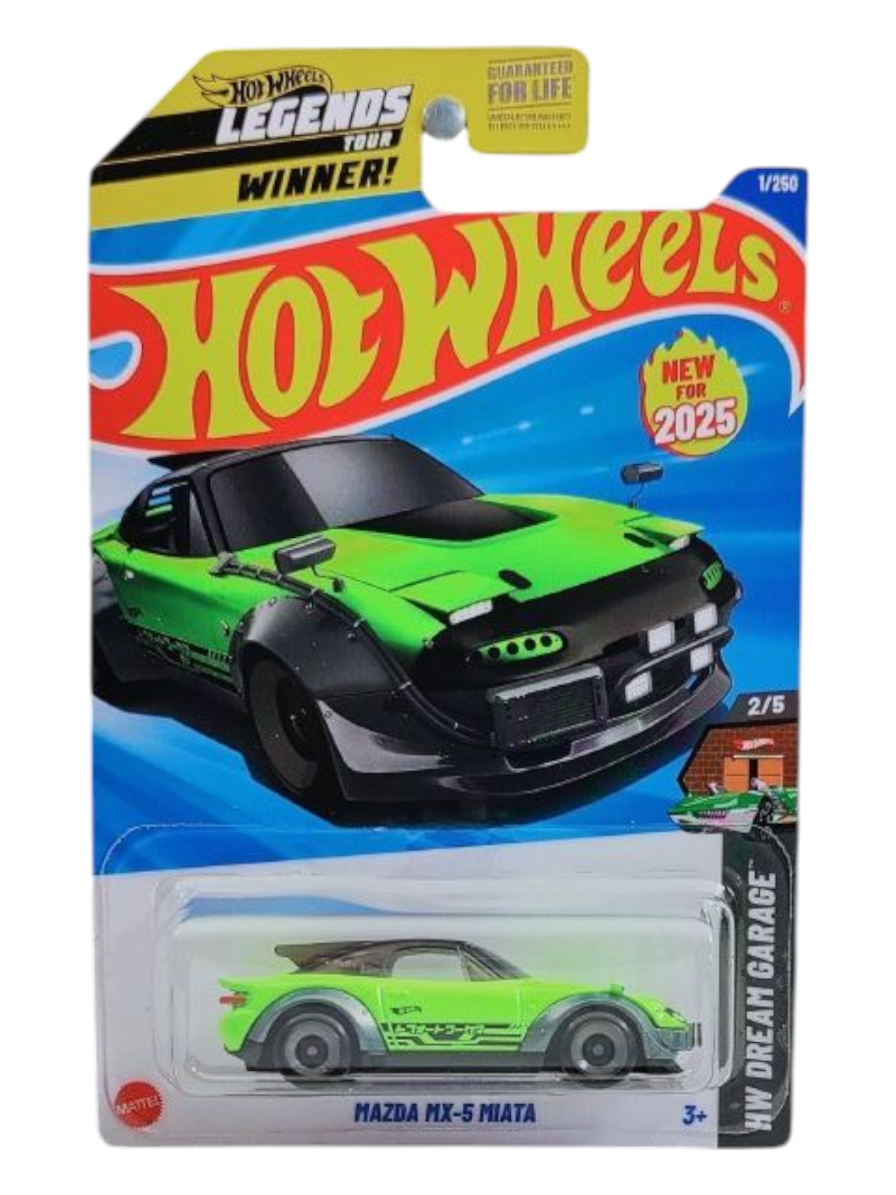HotWheels Legends Tour Mazda MX-5 Miata Imported Mainline 1:64 Scale
