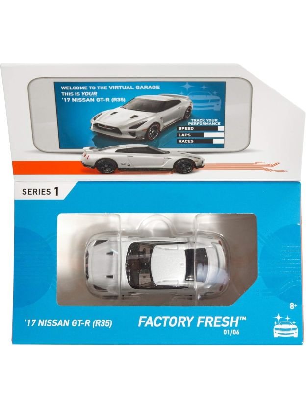 HotWheels id 17 Nissan GT-R (R35) 1:64 Scale