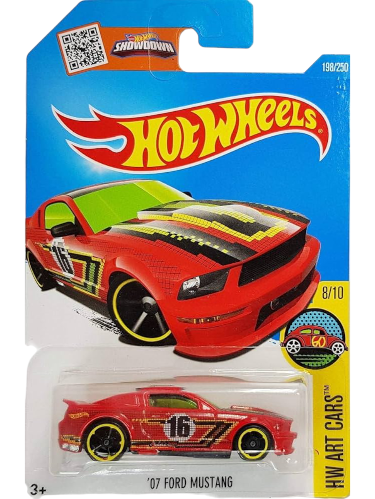 HotWheels 07 Ford Mustang Imported Mainline 1:64 Scale