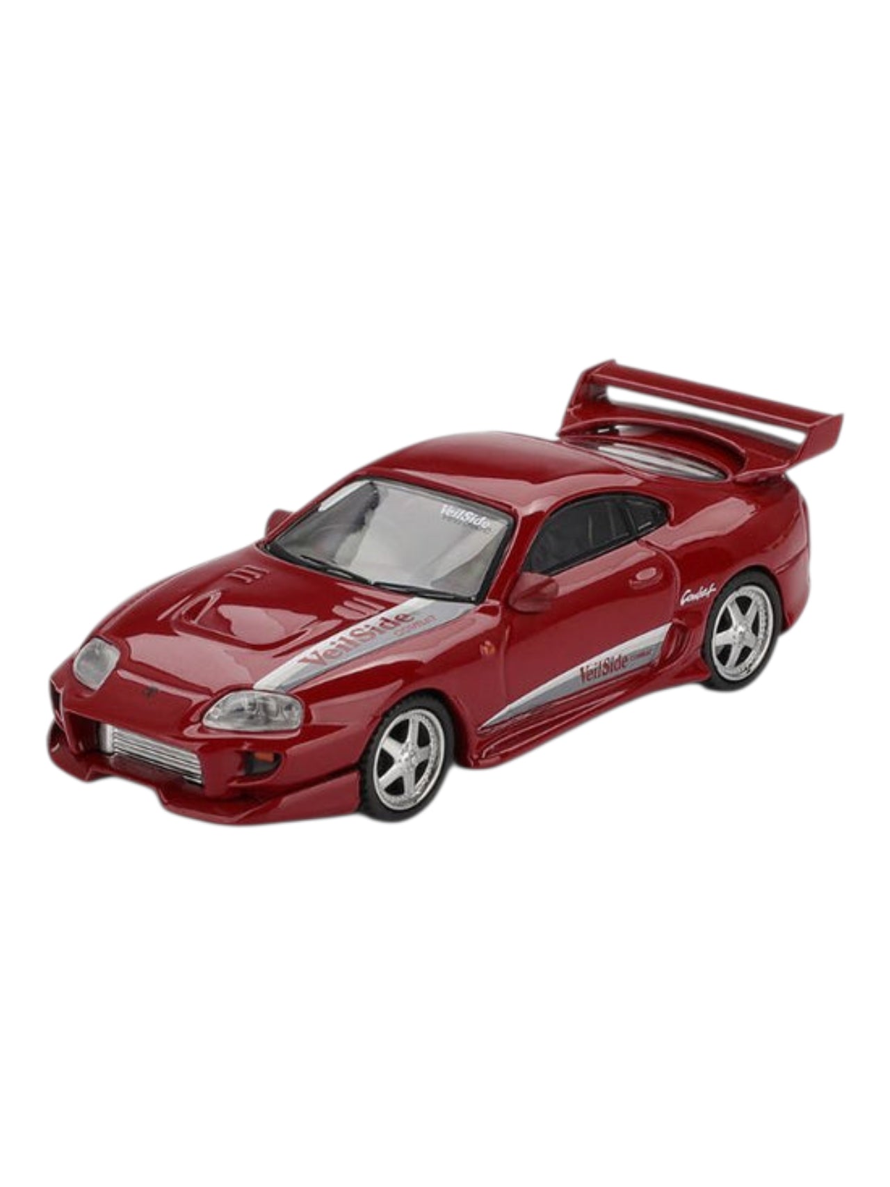 Mini GT Toyota supra Veilside Combat V-I Red ( Code - 1094 ) Imported 1:64 Scale