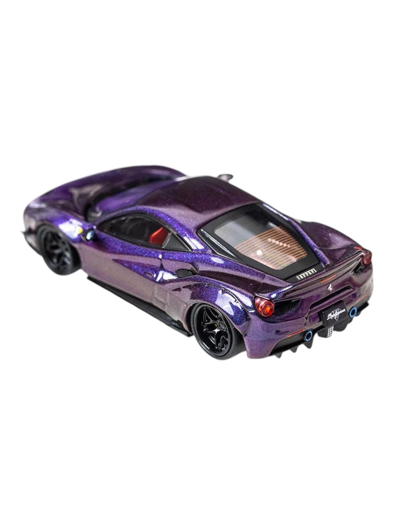 CM Model 1/64 Scale Ferrari 488 LBWK Chameleon Diecast