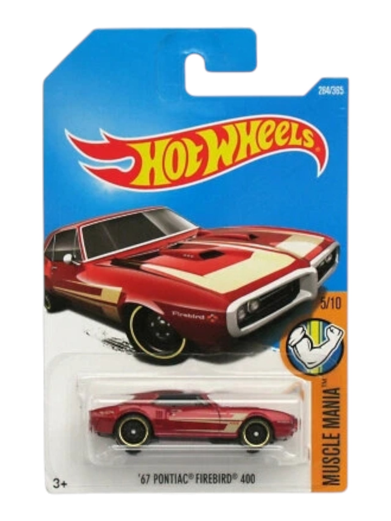 Hot Wheels '67 pontiac firebird 400 imported mainline 1:64 Scale