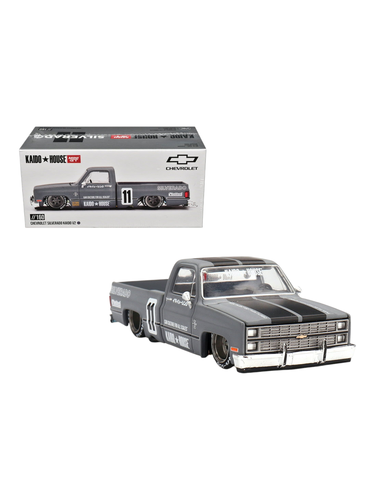 Mini GT Kaido House Chevrolet Silverado Kaido V2 1:64 Scale