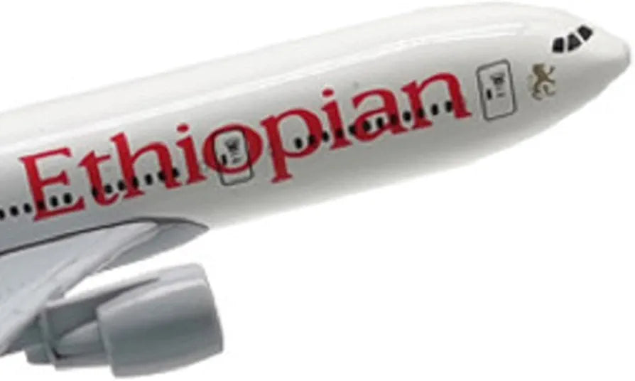 Aircraft Model 16cm Aircraft Ethiopian Cargo B777F Alloy Plane Model (code-139)