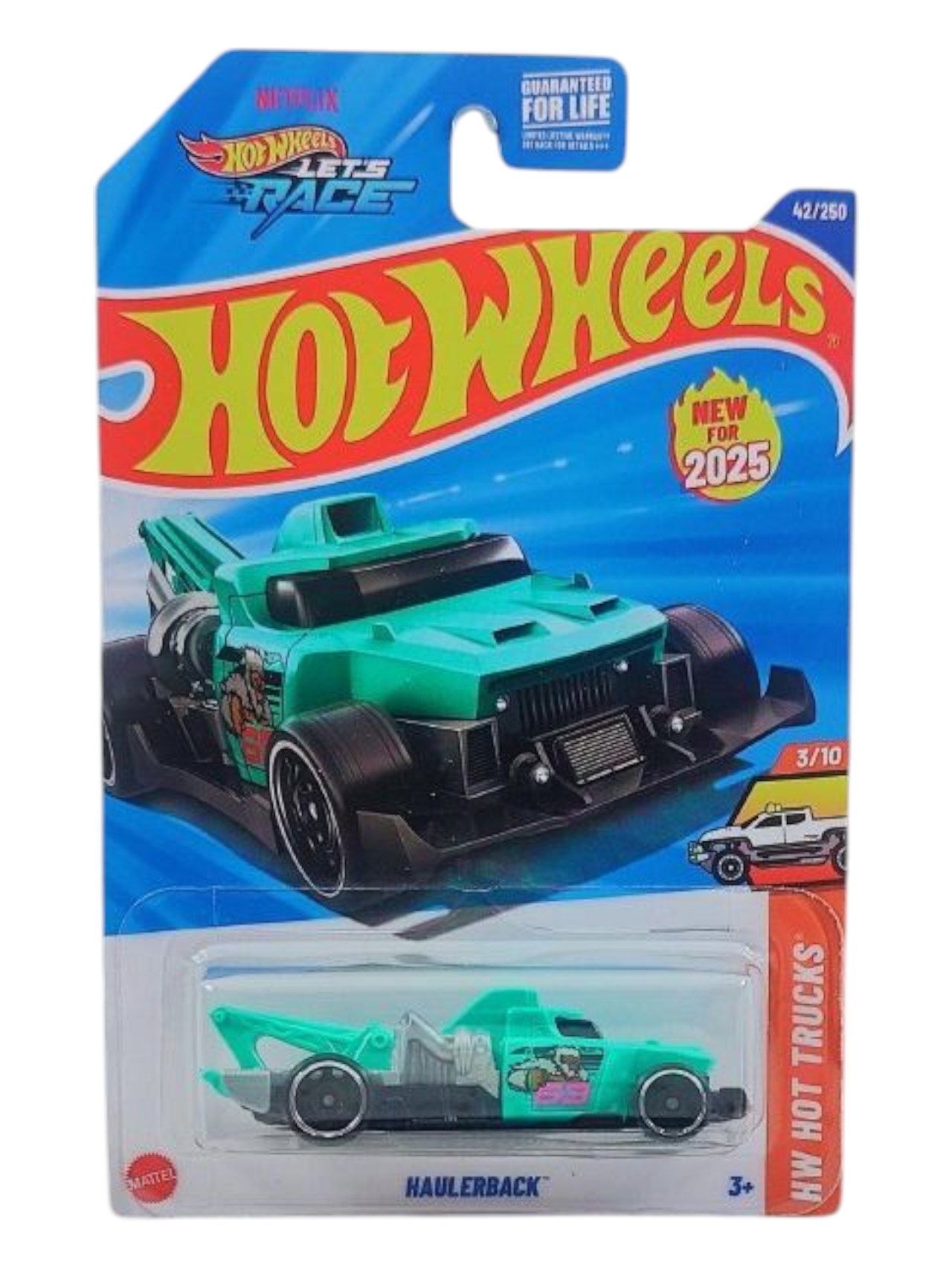 HotWheels Haulerback Imported Mainline 1:64 Scale