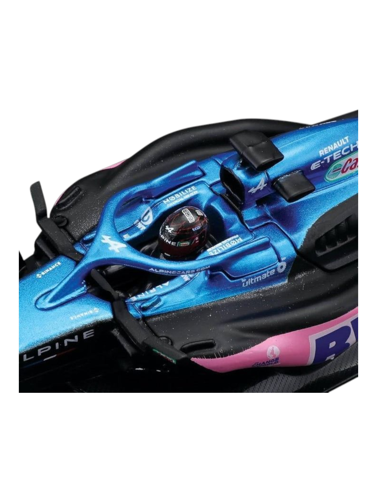 Bburago Formula 1 (F1) Alpine A523 #31 Esteban Ocon Diecast 1:43 Scale