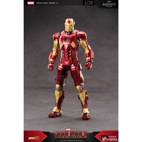 ZD Toys Marvel Studios The Infinity Saga 'Iron Man 3 XI Code-1906-11 MARK11 Action Figures 1:10 Scale