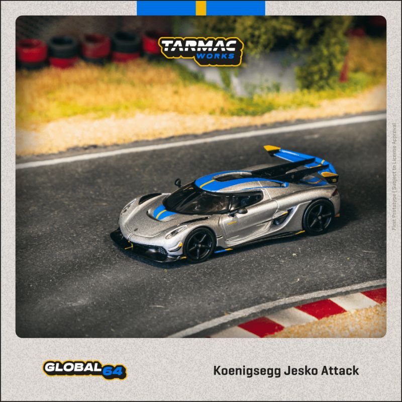 Tarmac Works Koenigsegg Jesko Attack 1:64 Scale
