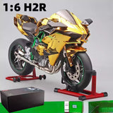 Kawasaki H2R Alloy Model 1:6 Scale (Golden)