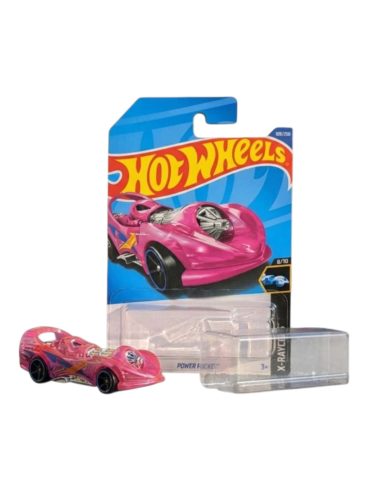 Hot Wheels Power Rocket N Case 2025 Imported Mainline 1:64 Scale