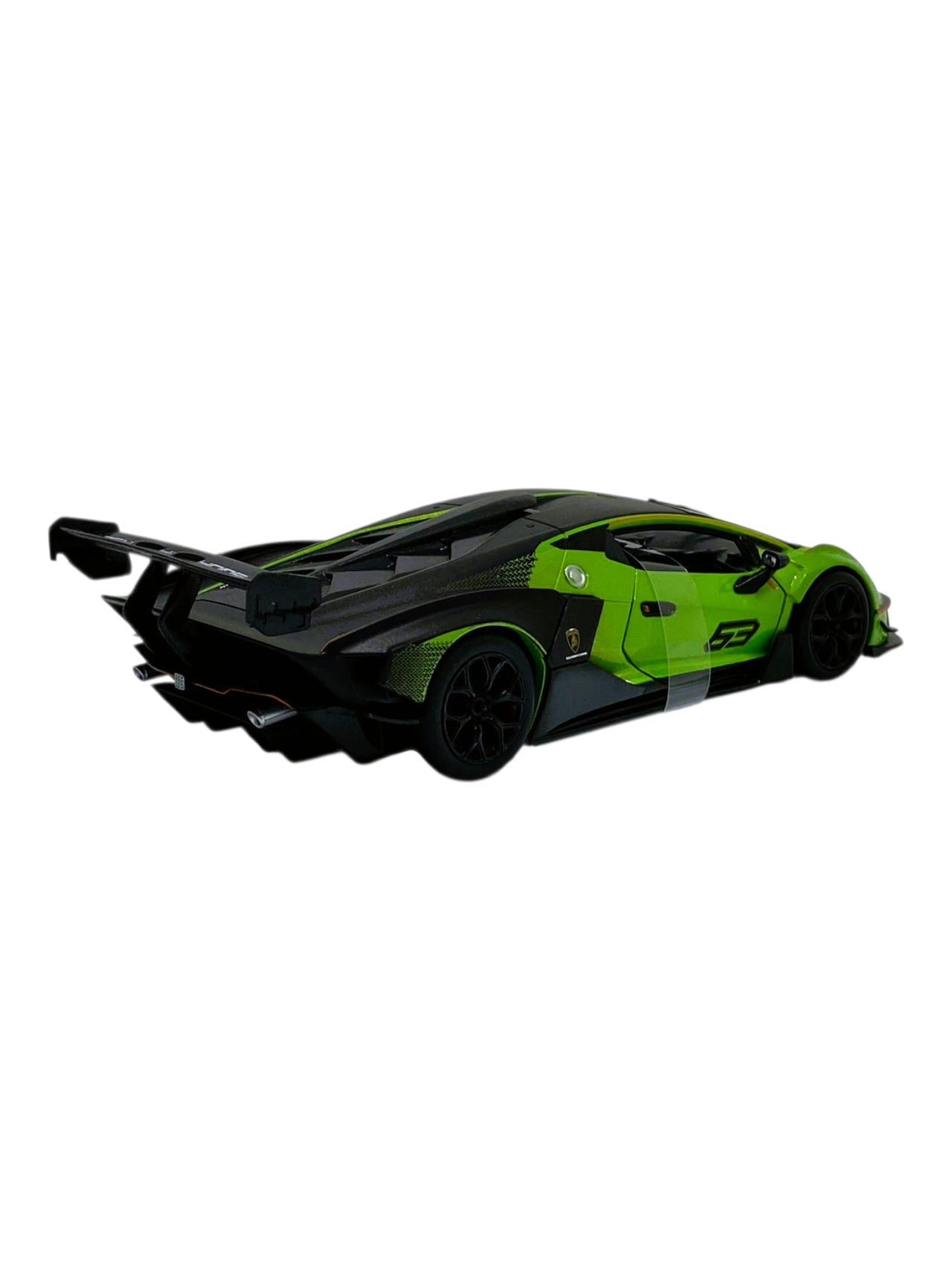 Bburago Race Lamborghini Essenza - Green / Black - 2023 Scale 1:24