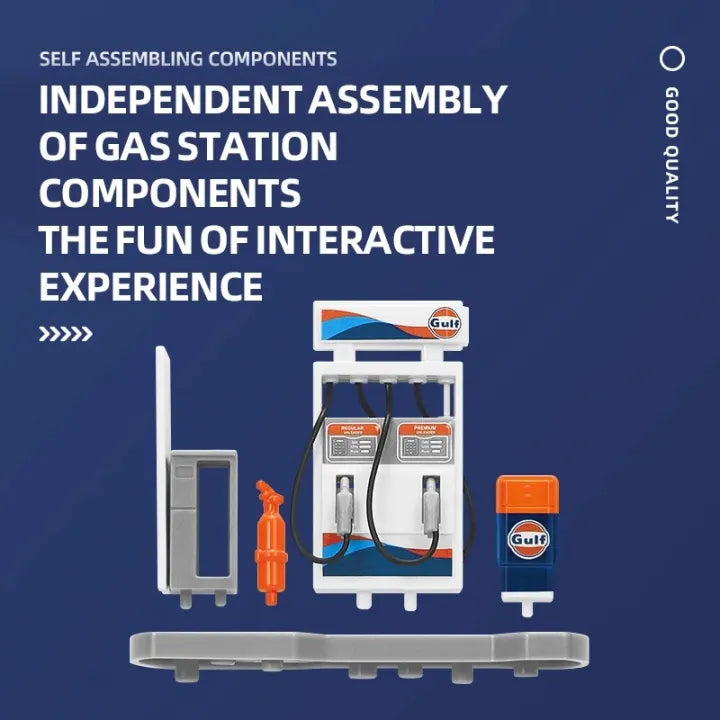 CCA Official Licensed Shell Gas Station Assembly Playset