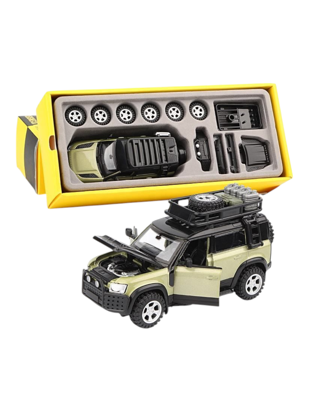 Land Rover Defender 110 1/43 ディスプレイ用装飾品