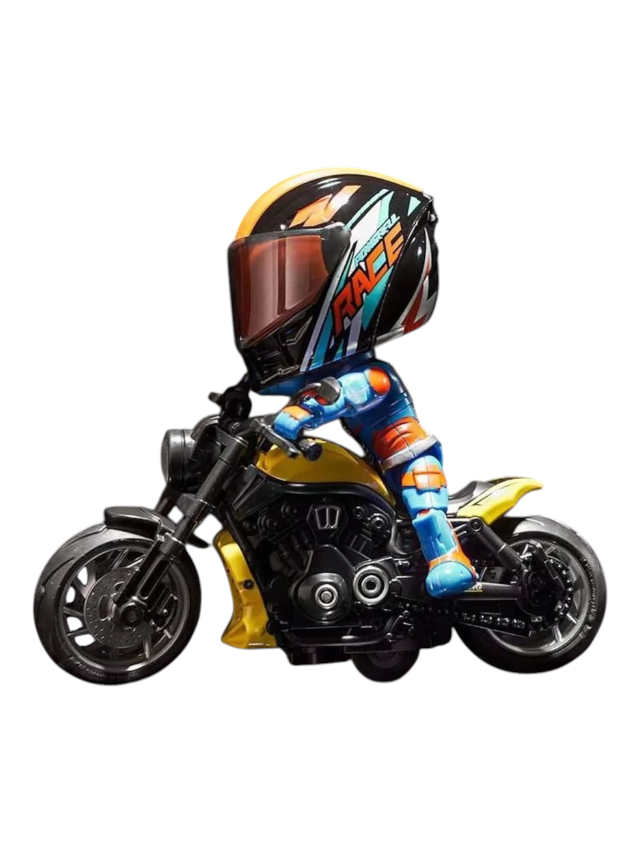 Motorcycle Driver Alloy Diecast