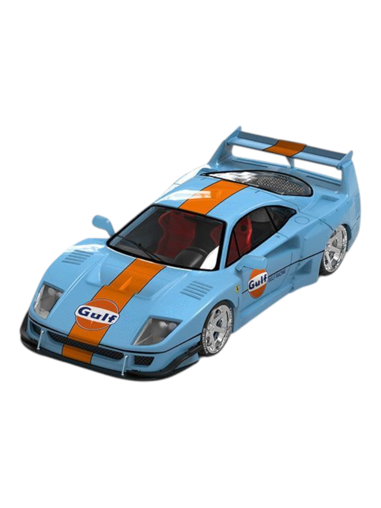 Supcar Ferrari F40 1:64 Scale (With Acrylic Case)