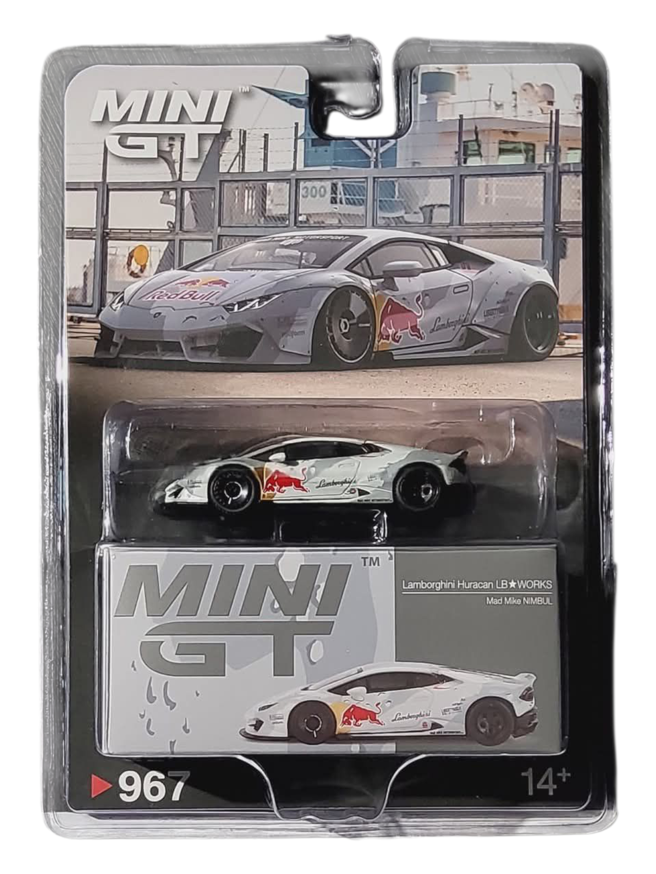 Mini GT Lamborghini Huracan LB Works LB Works (Mad Mike Nimbul) Code-967 1:64 Scale