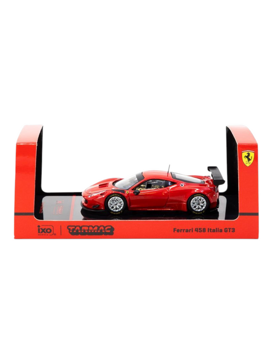 Tarmac Works Ferrari 458 Italia GT3 1:64 Scale (With Acrylic Case)