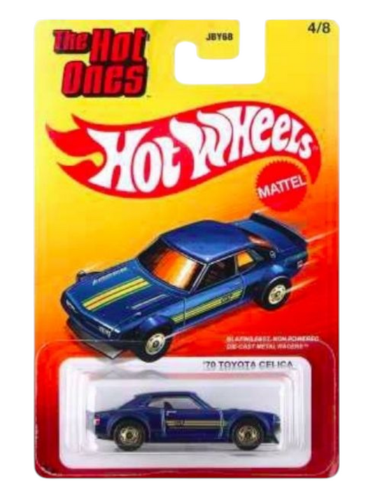 HotWheels The Hot Ones 70 Toyota Celica Imported Mainline Card Art 1:64 Scale