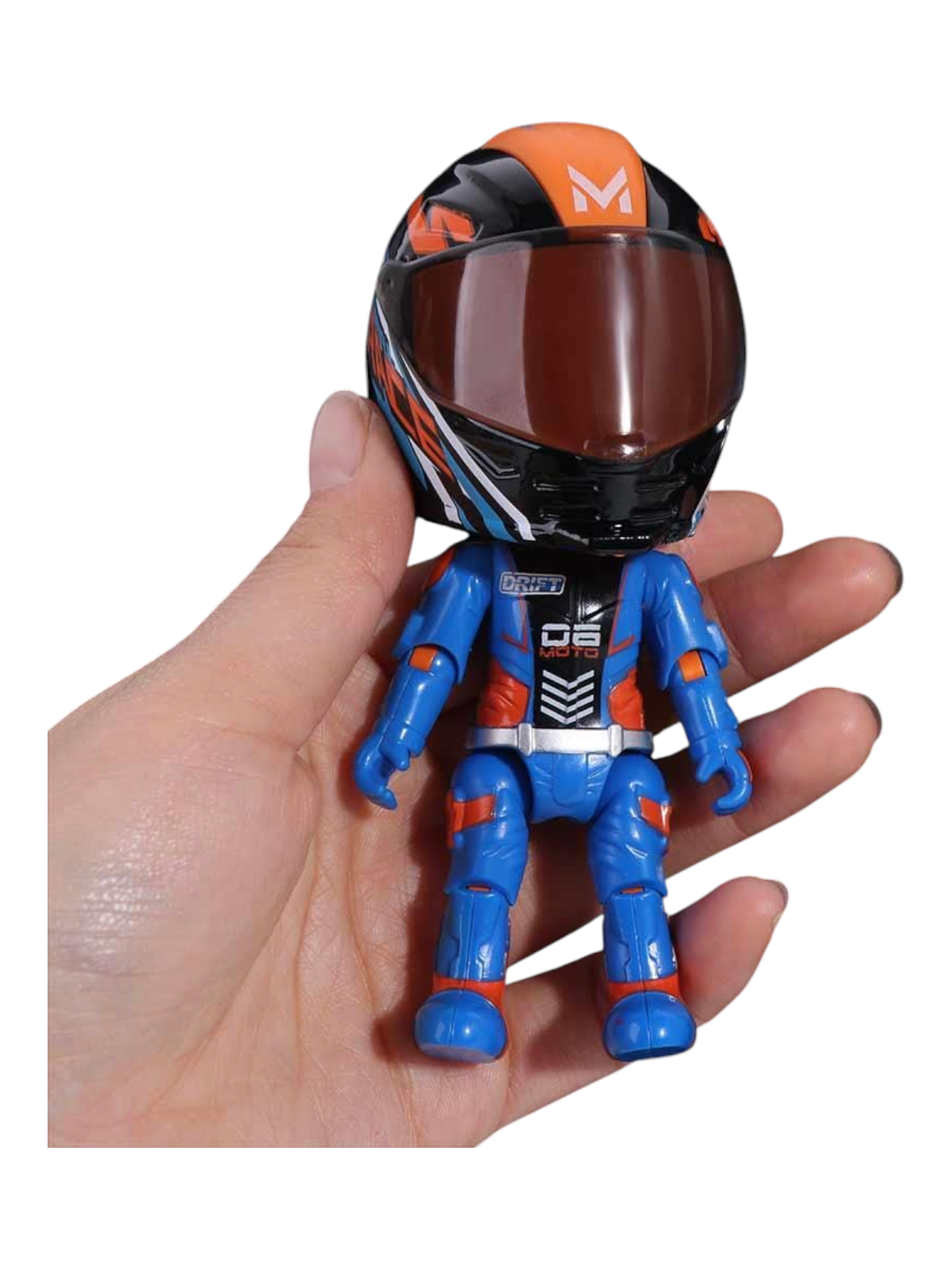 Motorcycle Driver Alloy Diecast