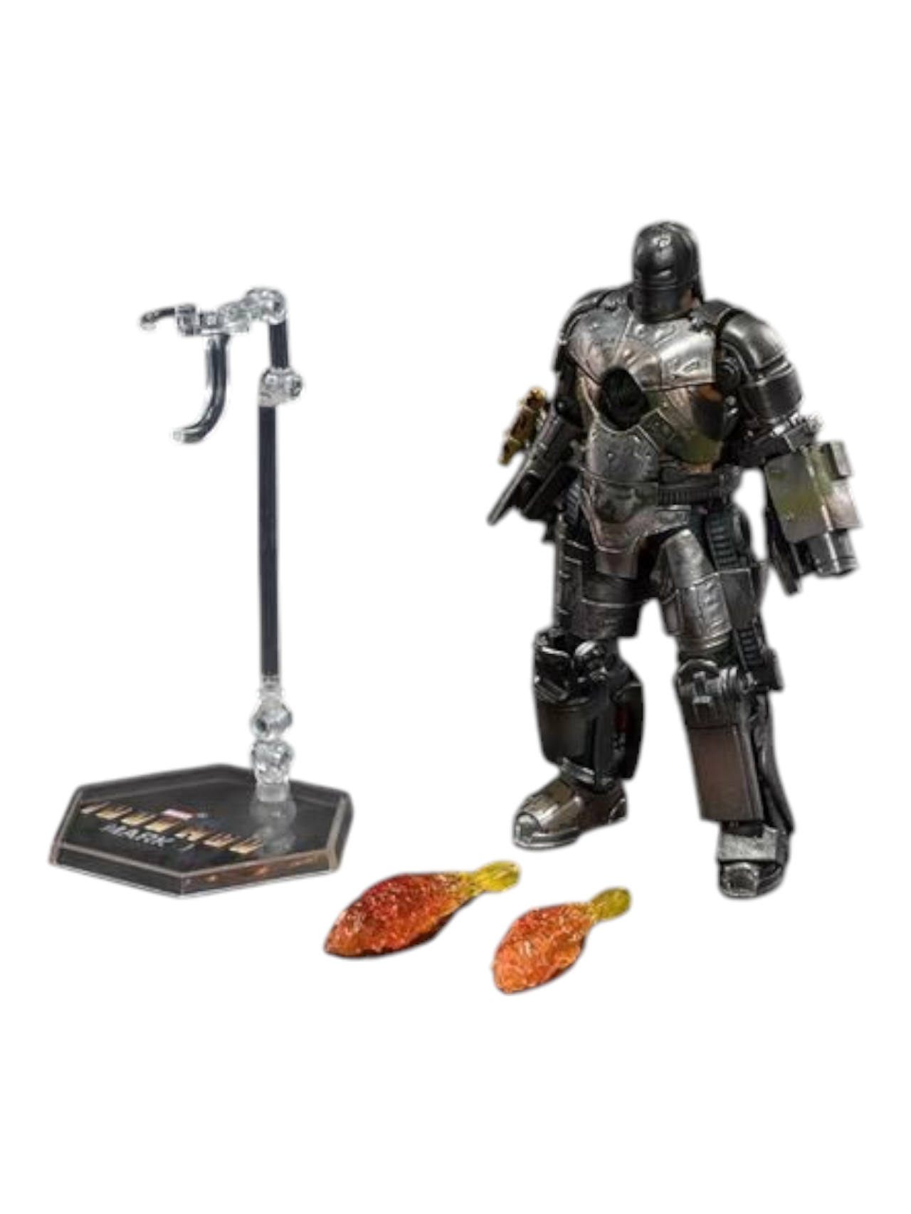 ZD Toys Marvel Studios The Infinity Saga Iron Man MK1 1:10 Scale Iron Man Collections (Size-7 Inch)