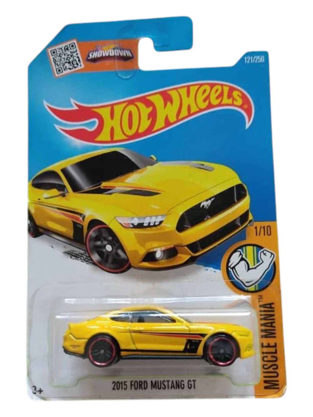 HotWheels 2015 Ford Mustang GT Imported Mainline 1:64 Scale