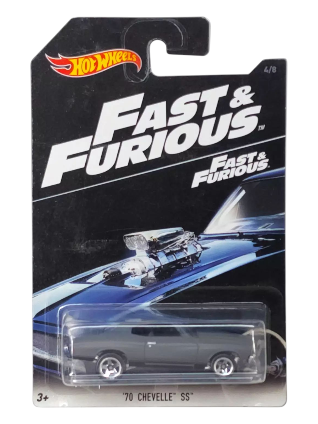 HotWheels Fast and Furious 70 Chevelle SS Imported Mainline Card Art 1:64 Scale