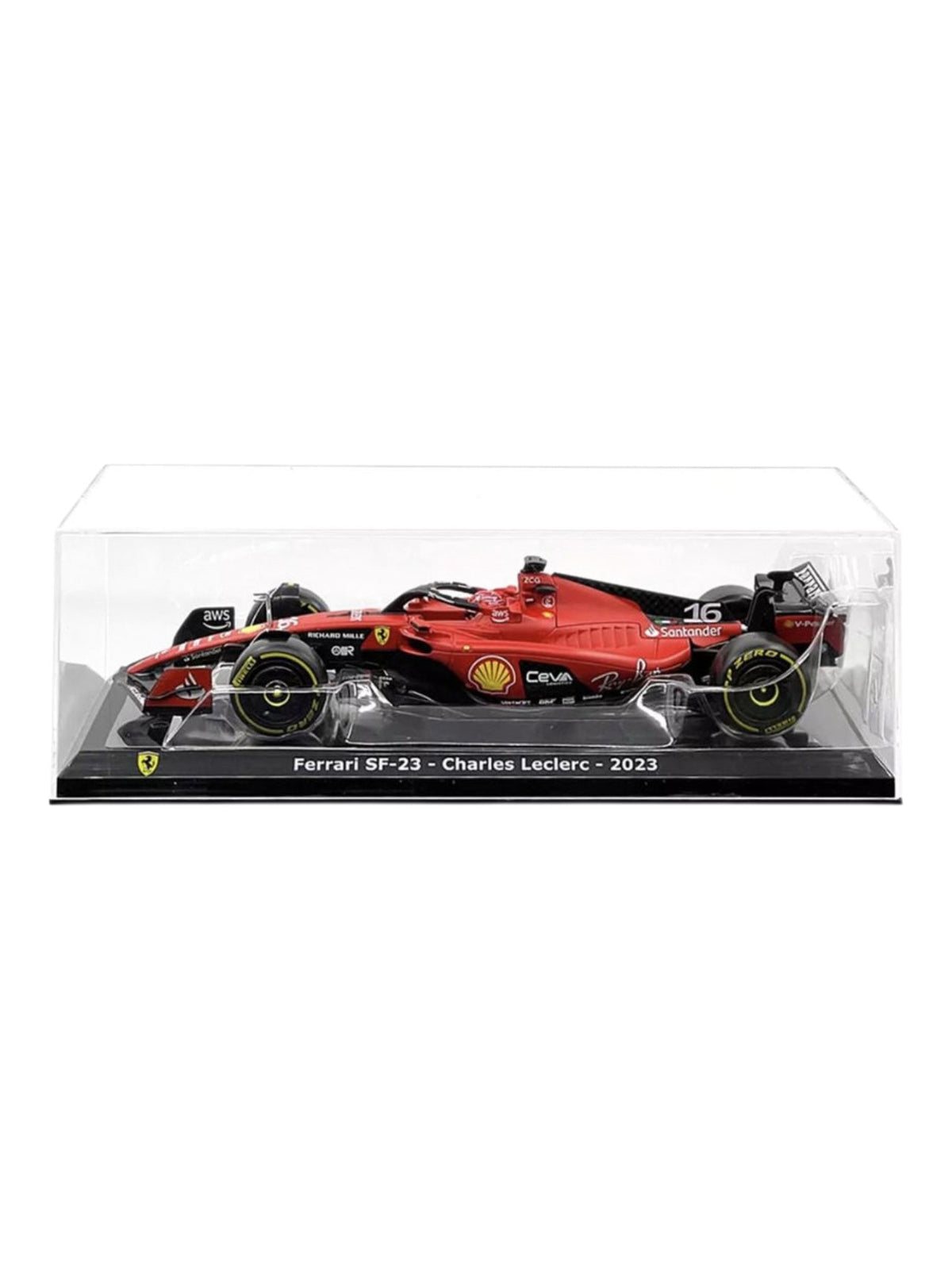 Bburago Formula Ferrari F1 SF-23 #16 Charles Leclerc 1:24 Scale Diecast Model