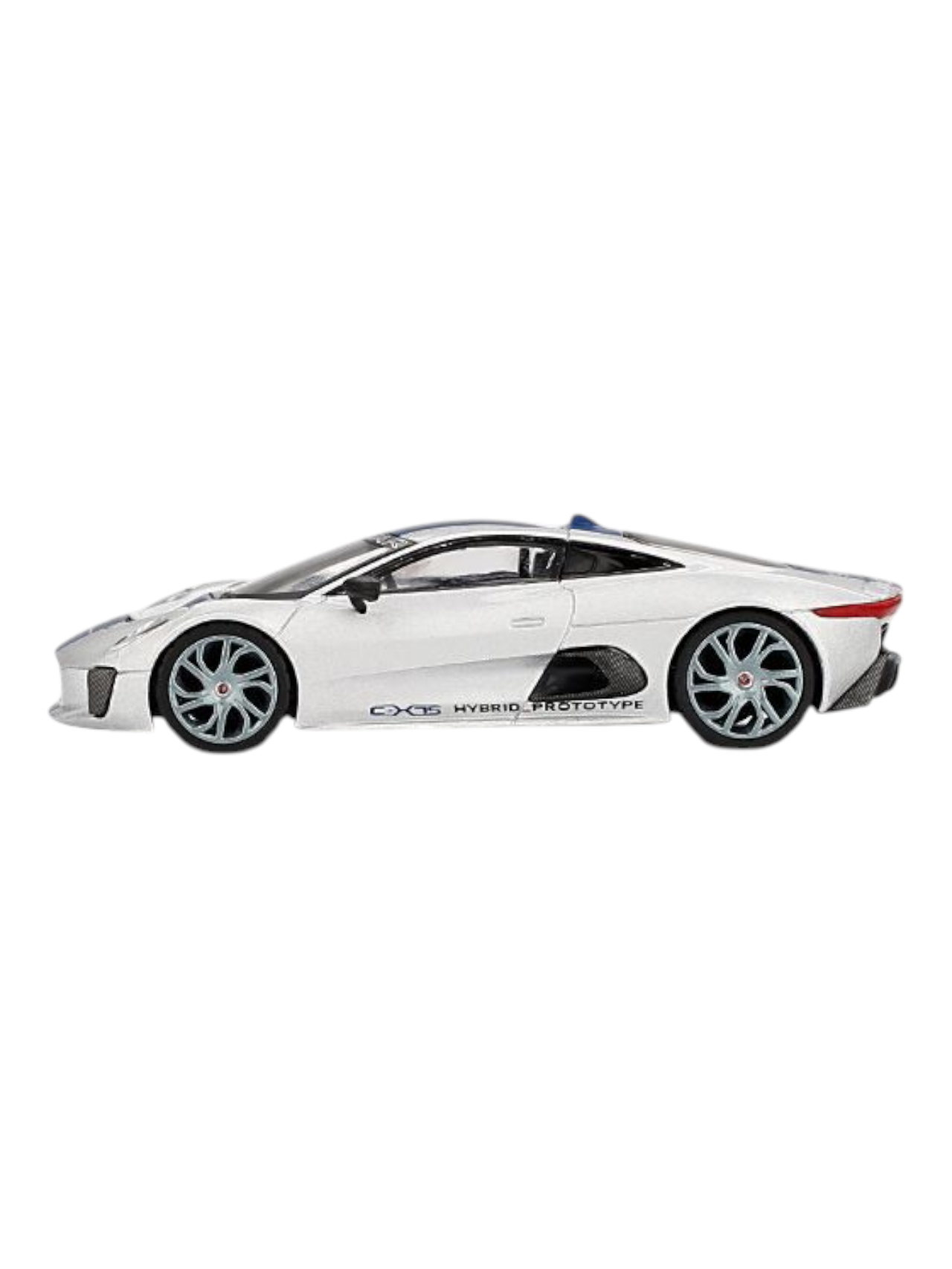 Mini GT Jaguar C-X75 (Silver) 1:64 Scale