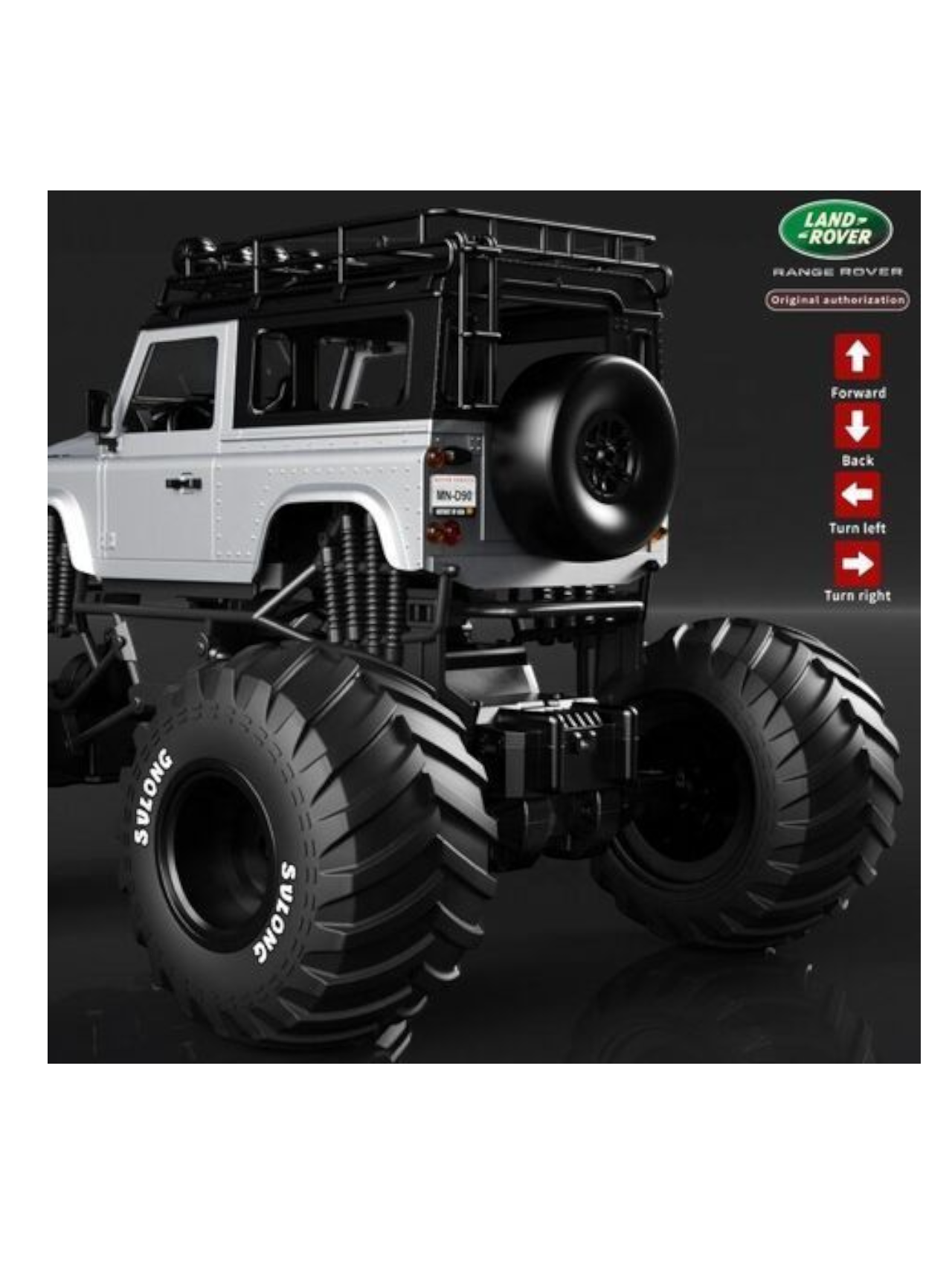 Sulong Land Rover Defender 2.4G Remote Control Off-Road Vehicle 1:12 Scale