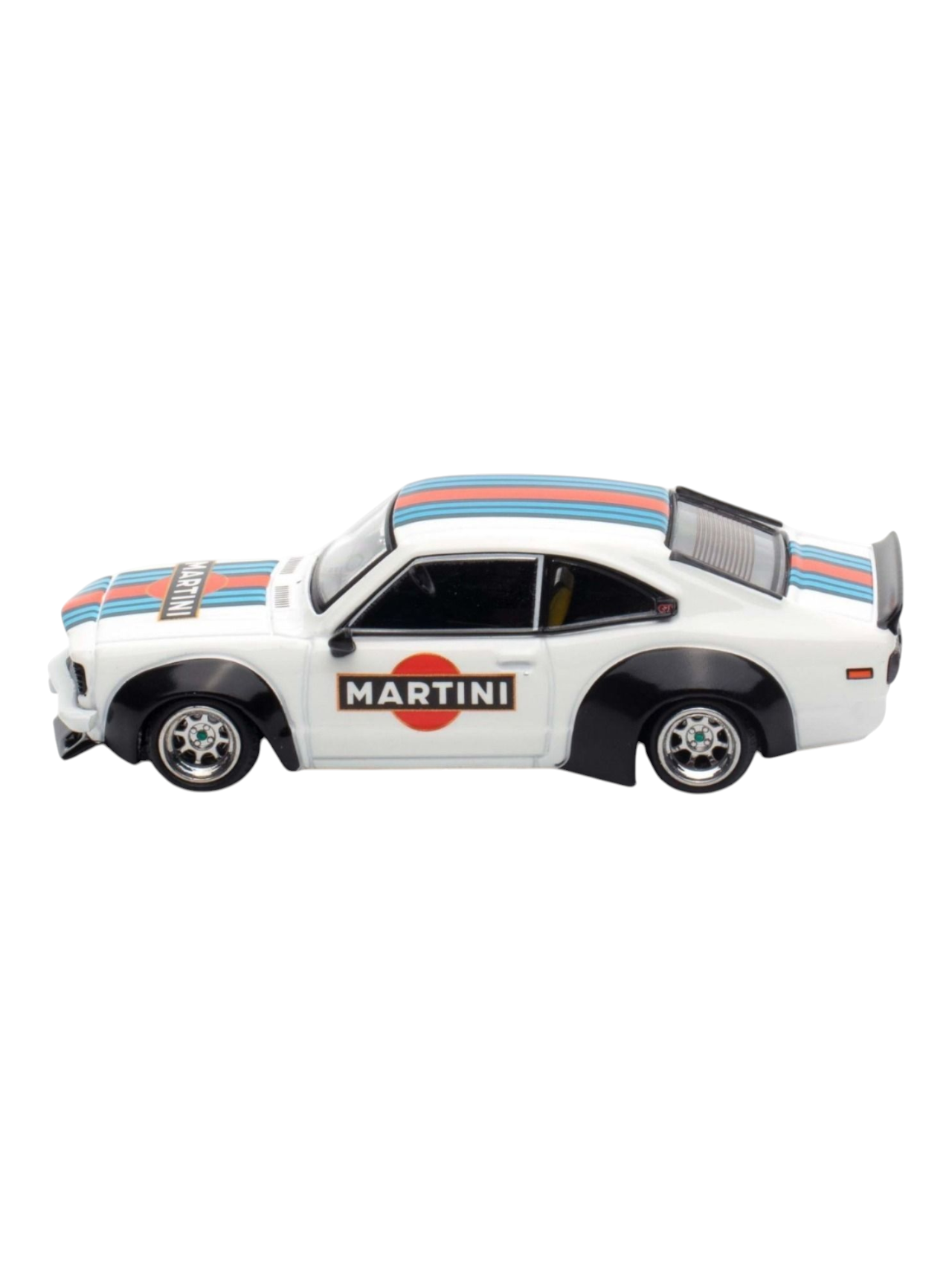 Inno64 Mazda Savanna RX-3 'Martini Racing's Livery Diecast 1:64 Scale (With Acrylic Case)