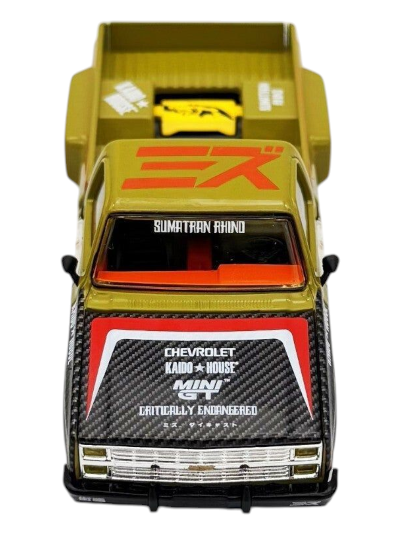 Mini GT Kaido House Chevrolet Silverado "Sumatran Rhino" Kaido x Mizu Diecast 1:64 Scale