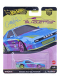 HotWheels Silhouettes Mazda RX7 FC Pandem Imported Premium 1:64 Scale