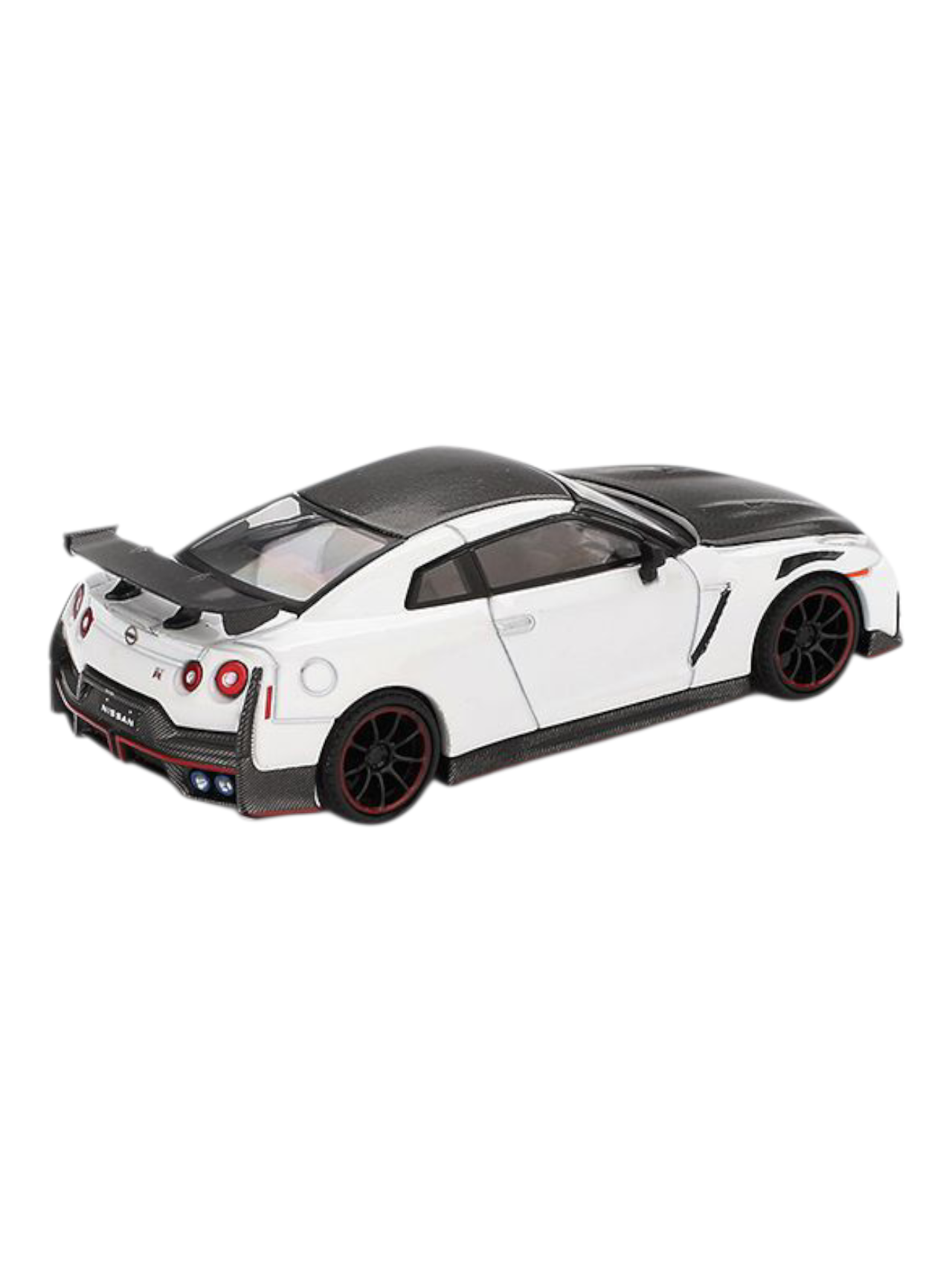 Mini GT Nissan GT-R Nismo R35 2024 (Brilliant White Pearl) Code-1045 1:64 Scale