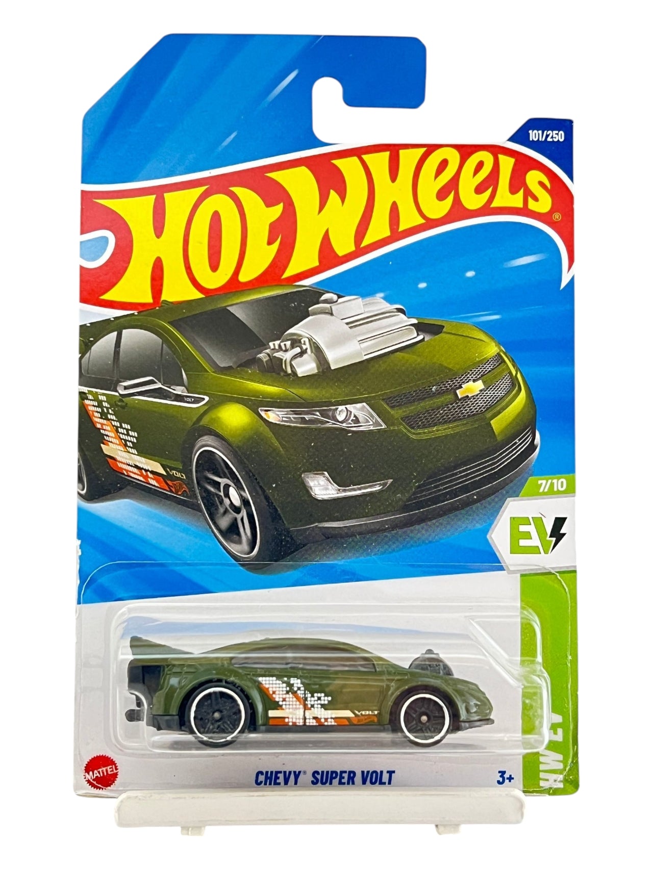 Hotwheels Chevy super volt imported mainline 1:64 Scale