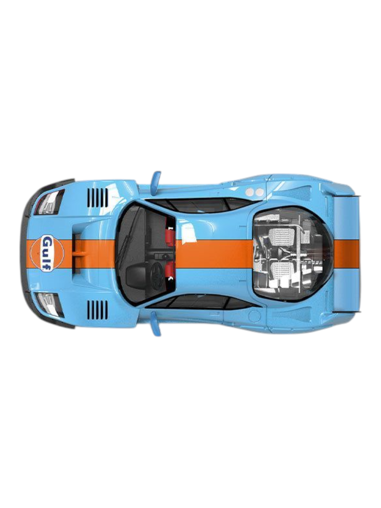Supcar Ferrari F40 1:64 Scale (With Acrylic Case)