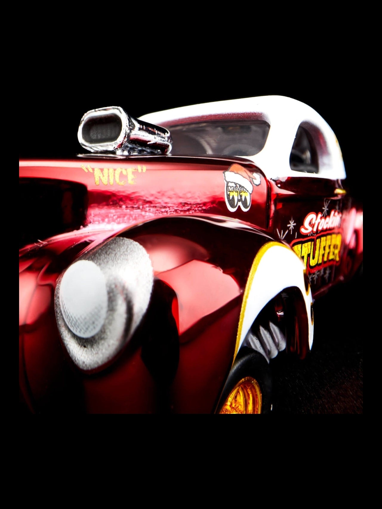 HotWheels 2022 Holiday Car 41 Willy's Gasser RLC 1:64 Scale