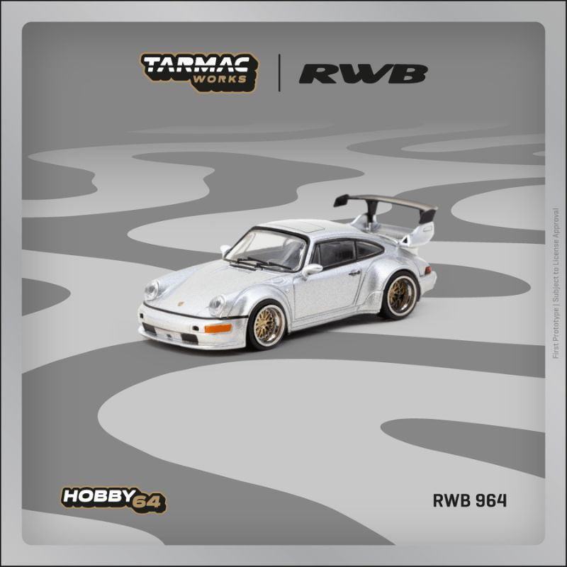Tarmac Works Rauh-Welt Begriff Porsche RWB 964 1:64 Scale (With Acrylic Case)