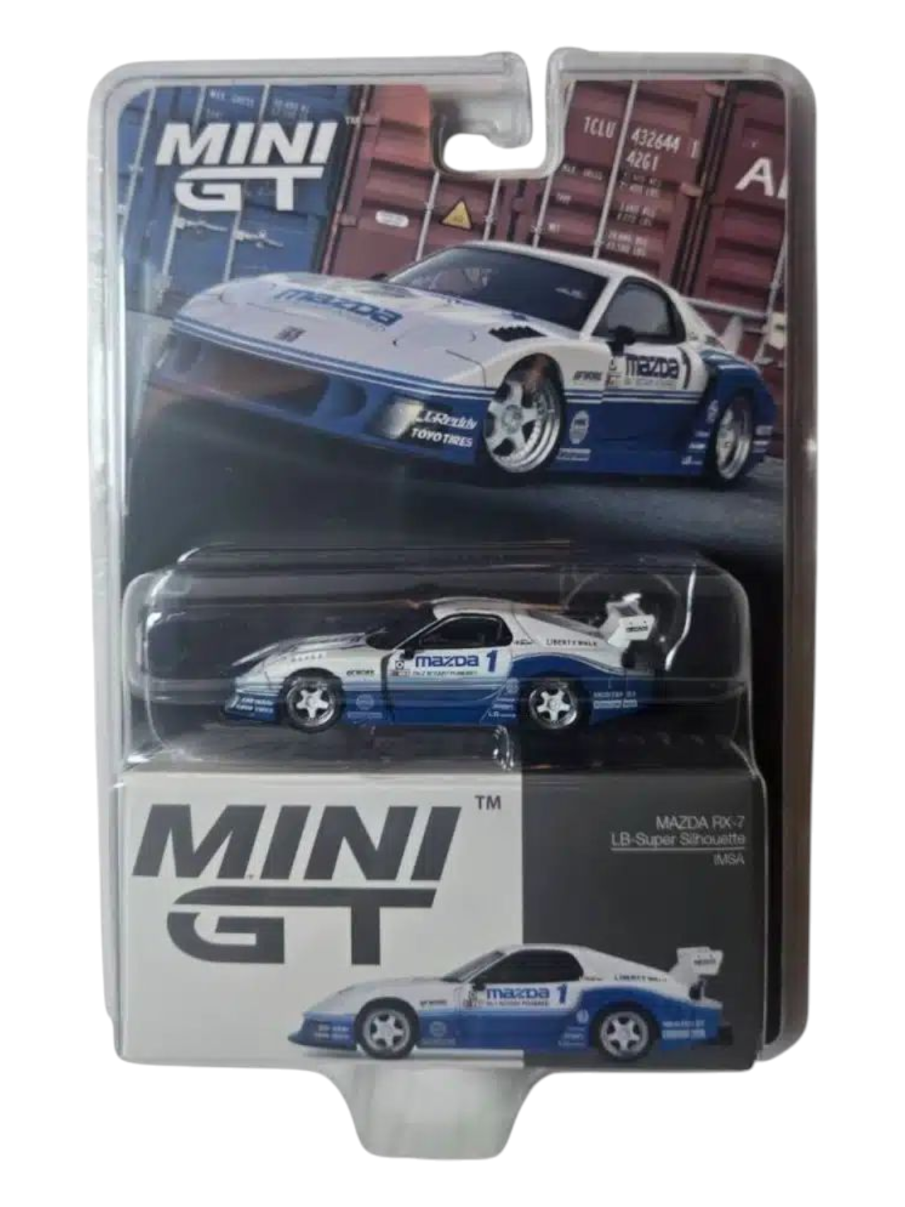 Mini GT Mazda RX-7 LB-Super Silhouette (IMSA) Code-1011 1:64 Scale