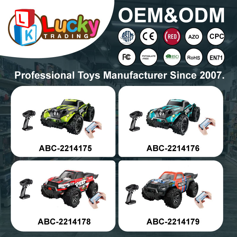Wild Ride 4x4 RC Off-Road Car | High-Speed Remote Control Monster Truck | Full-Function Control 1:20 Scale No.006