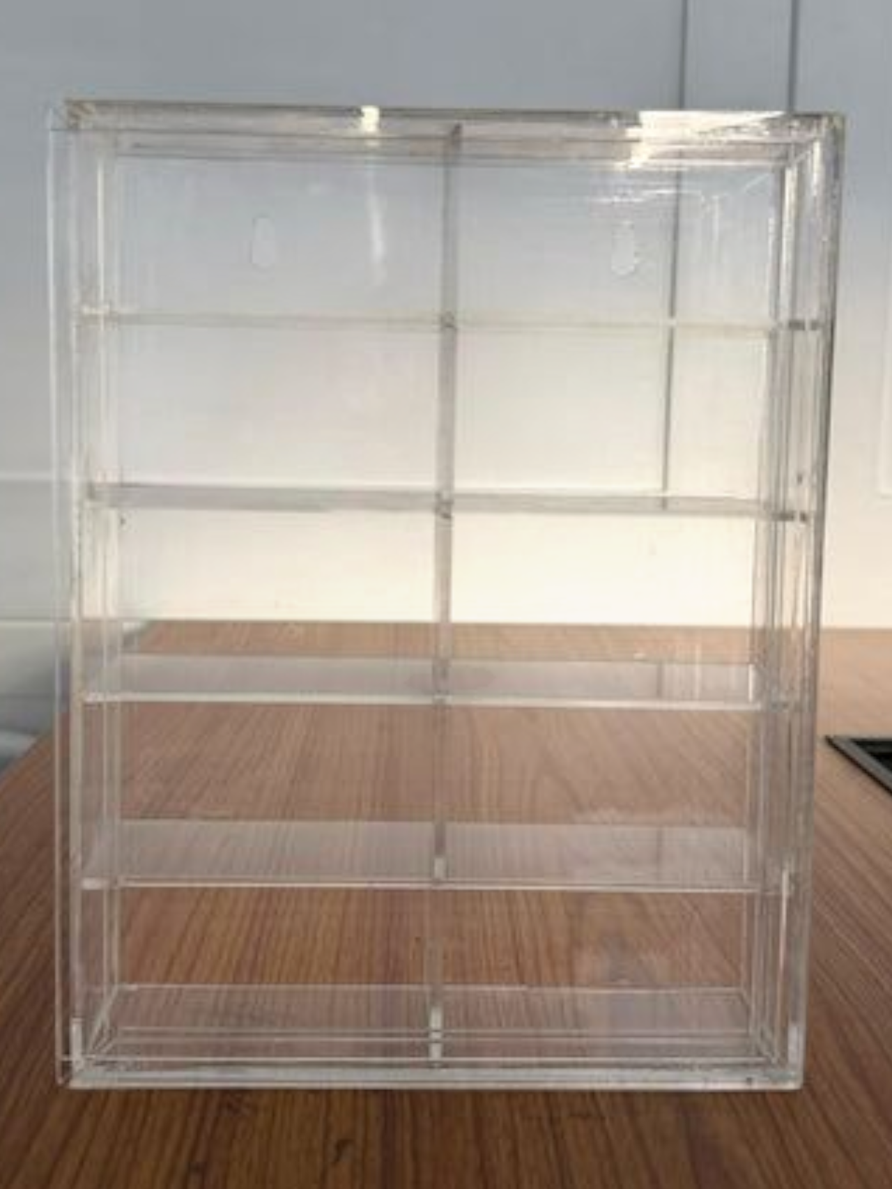 Acrylic Case For Storage holds 10 Cars (Cars not Included)