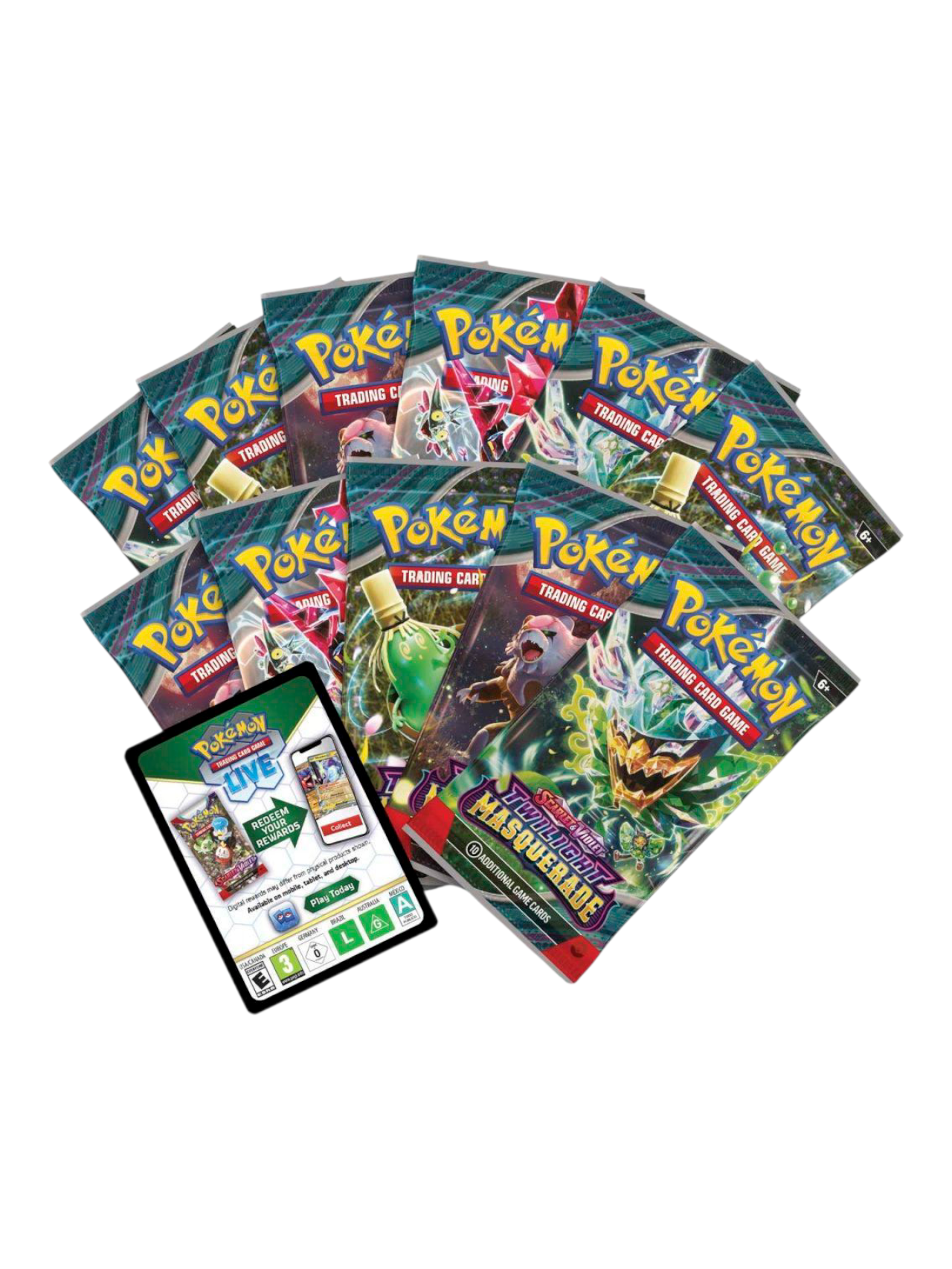 Pokemon Scarlet and Violet Twilight Masquerade Elite Trainer Box ETB (English)