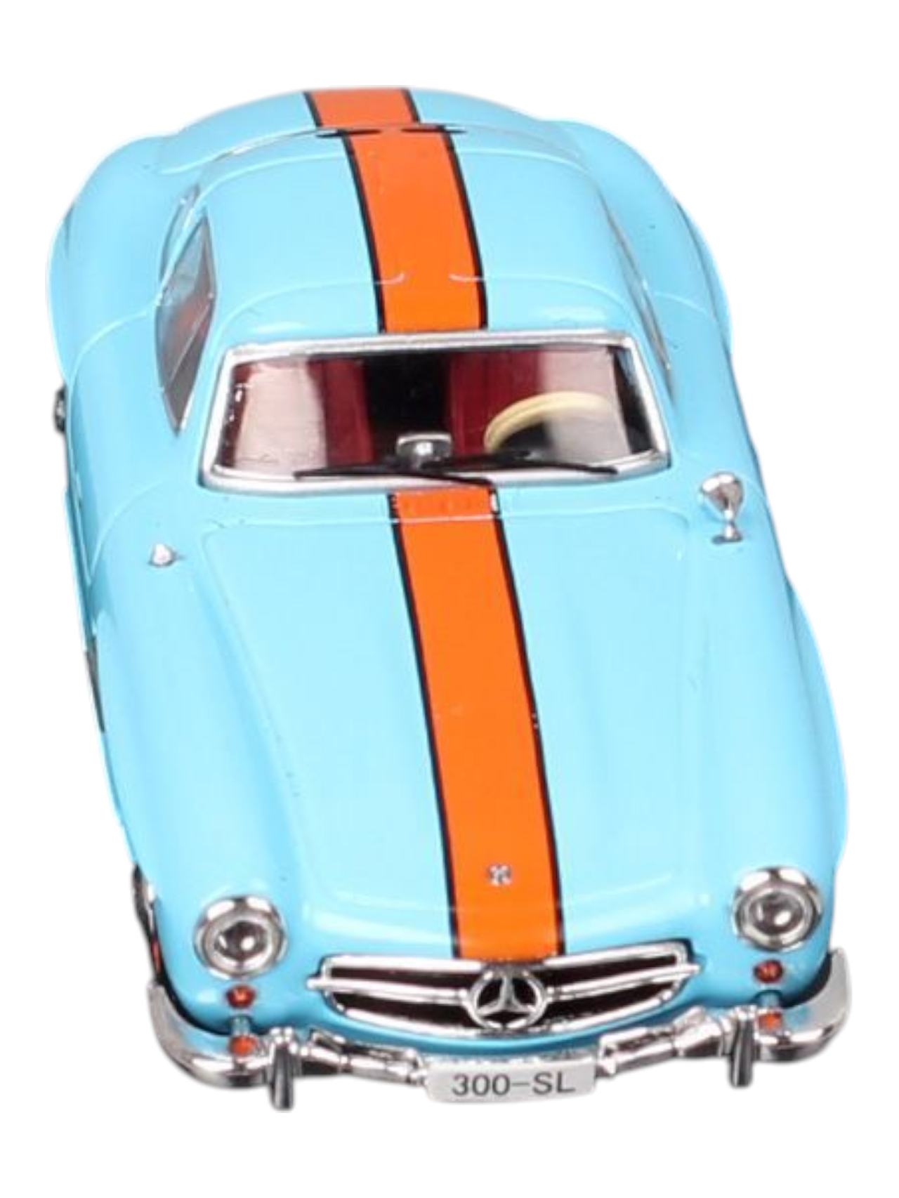 Seeker Models Mercedes-Benz 300SL-W198 Coupe Limited Edition 204 of 499 Premium Diecast 1:64 Scale (With Acrylic Case)