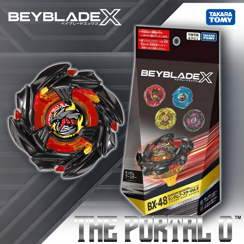 Takara Tomy Beyblade X BX-48 Random Booster Vol.9