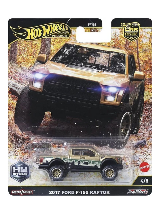 HotWheels Off Road Ford F-150 Raptor Imported Premium 1:64 Scale