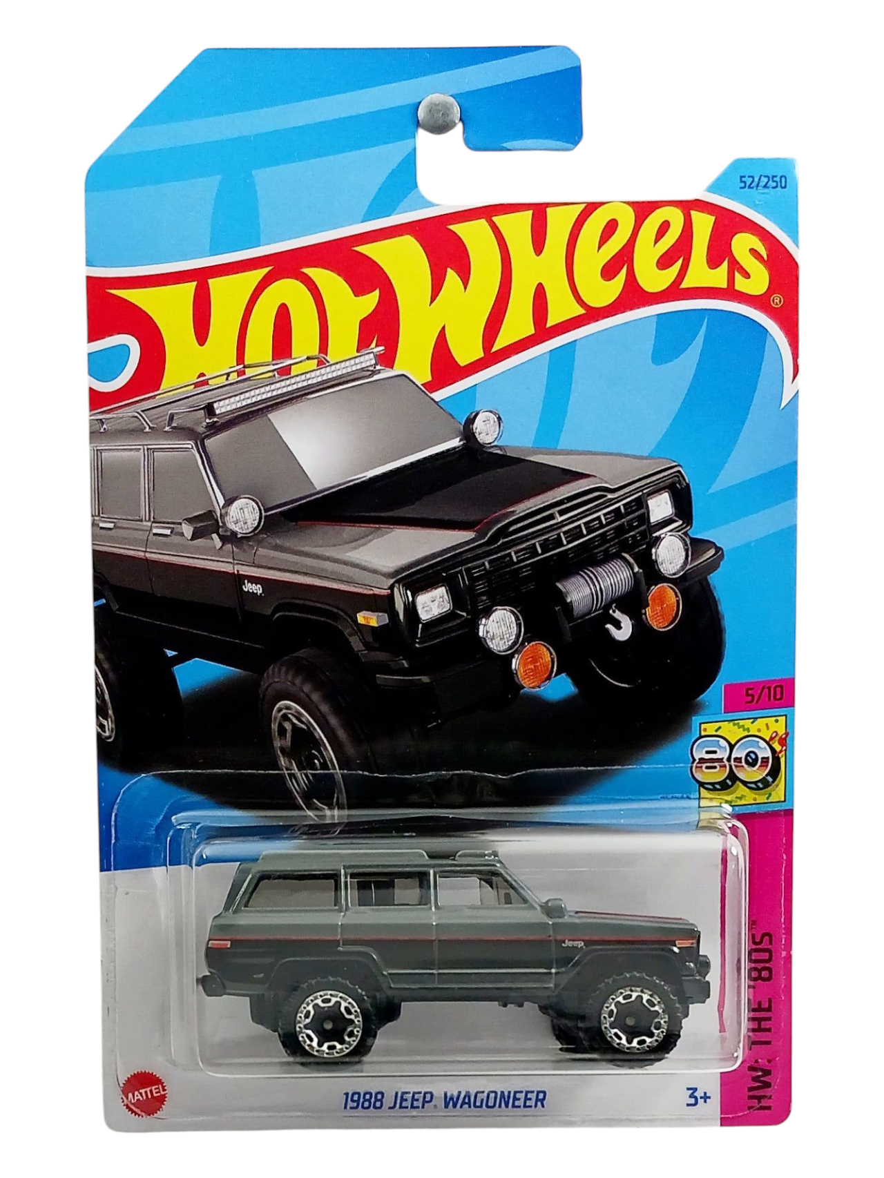 HotWheels 1988 Jeep Wagoneer Imported Mainline 1:64 Scale