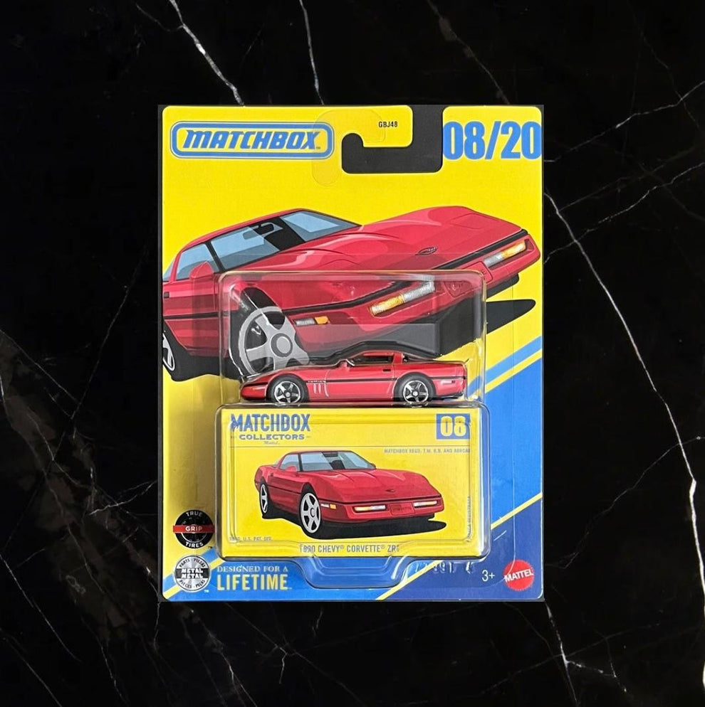 Matchbox 1990 Chevy Corvette ZR1 Imported Premium 1:64 Scale ( code 08 )